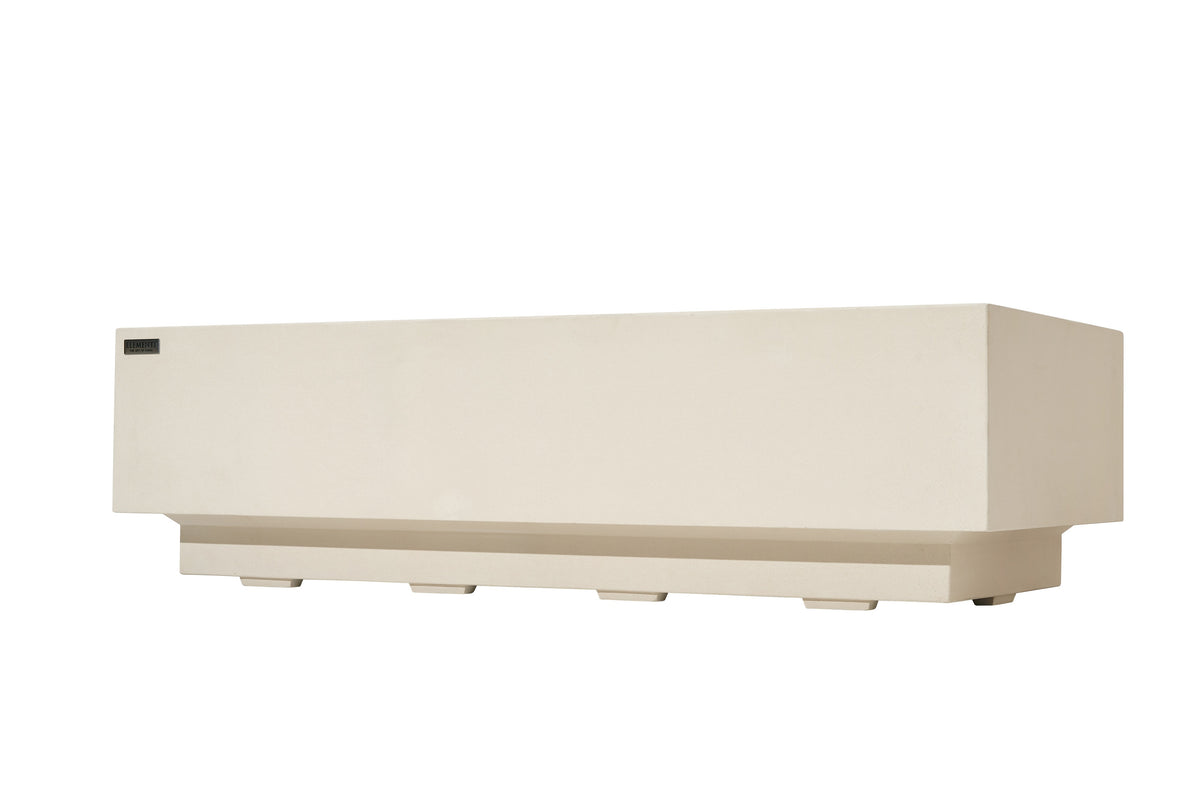 Elementi Granville in Frosted Cream White, supplier studio photo