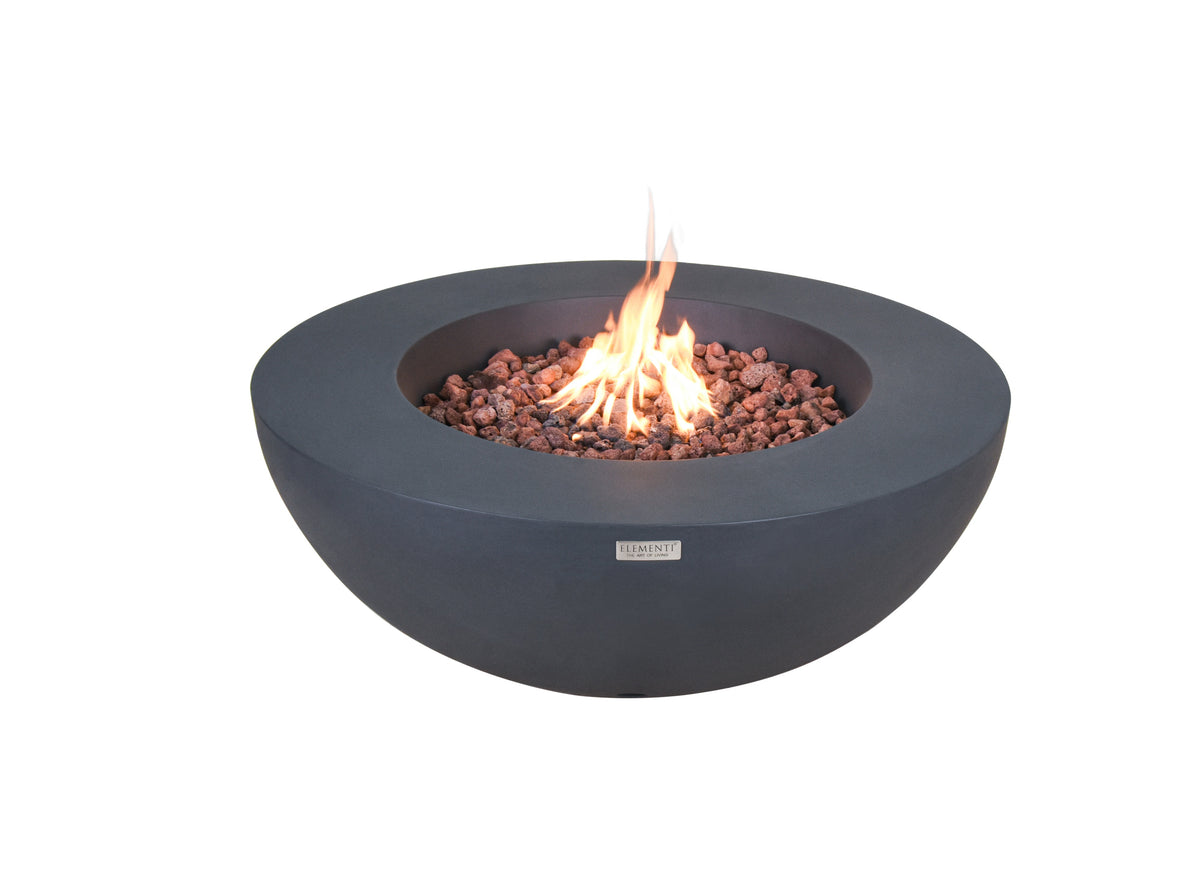 Elementi Lunar Bowl in Dark Gray, supplier studio photo