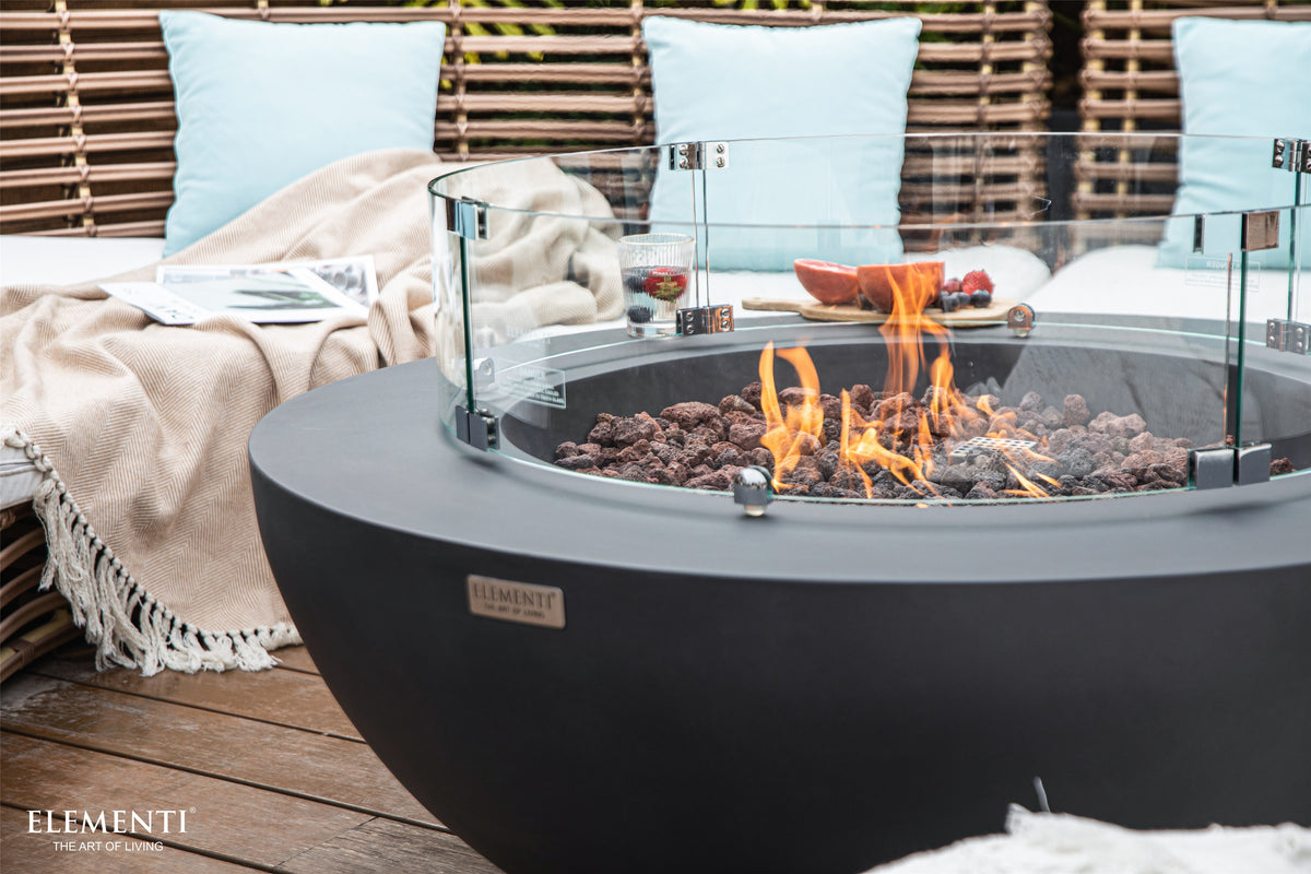 Elementi Lunar Bowl in Dark Gray, supplier lifestyle photo