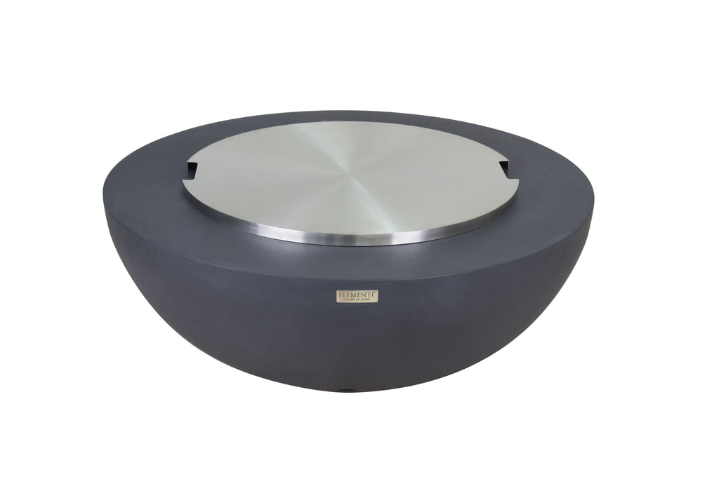 Elementi Lunar Bowl in Dark Gray, supplier studio photo