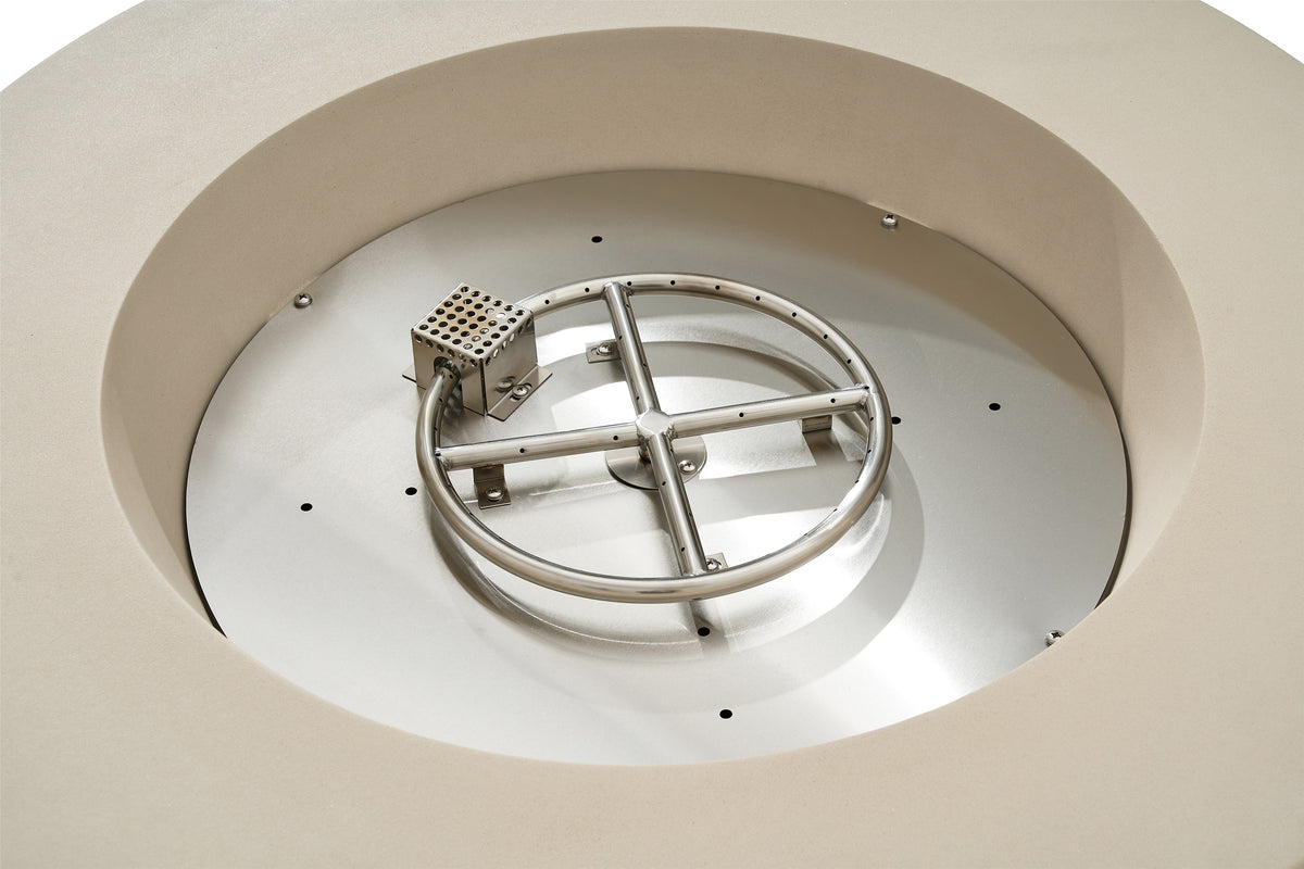 Elementi Lunar Bowl in Frosted Cream White, supplier studio photo